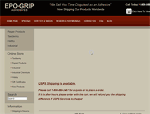 Tablet Screenshot of epogrip.com